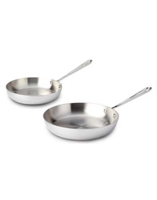 All-Clad Stainless Skillet 9in and 11in - STAINLESS STEEL