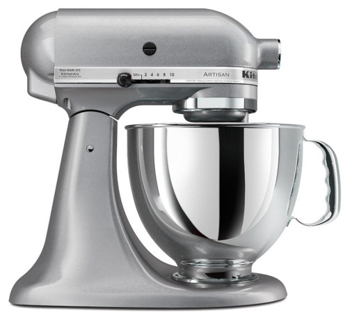 KitchenAid Artisan 5-Quart Stand Mixer Silver Metallic