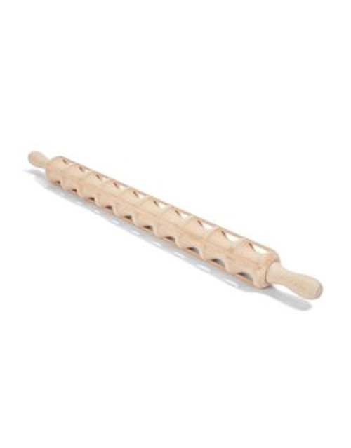 Fox Run Ravioli Rolling Pin - BROWN