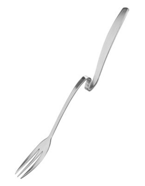 Trudeau Stainless Steel No Mess Jar Fork - SILVER