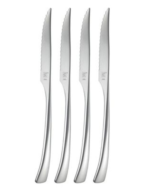 Zwilling J.A.Henckels Bellasera 4 Piece Steak Set - SILVER