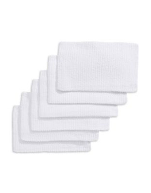 Cantina Six-Piece Cotton Bar Mop Set - WHITE