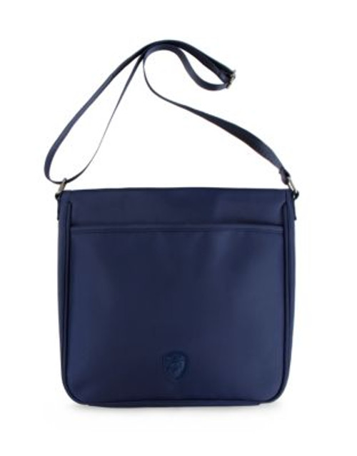 Heys HiLite Dual Zip Crossbody with RFID Shield - NAVY