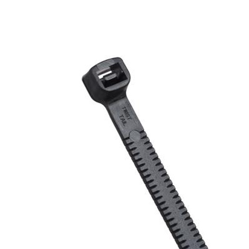 UV Black Twist Tail Cable ties &#150; 11 Inches (Bag of 50)