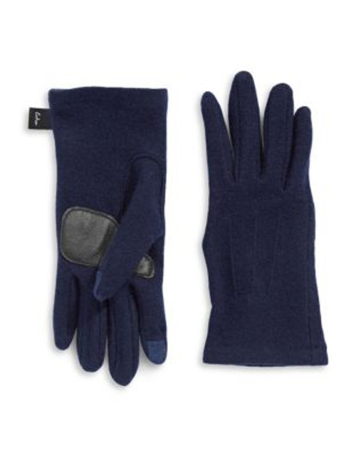 Echo Touch Basic Wool-Blend Gloves - INDIGO - MEDIUM