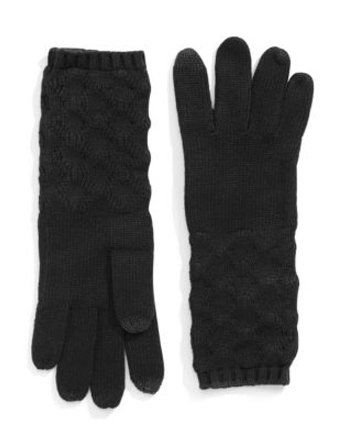 Echo Modal Blend Touchscreen Gloves - BLACK