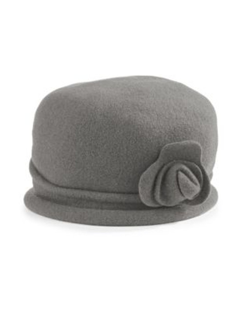 Parkhurst Wool Cloche Hat - GRAPHITE