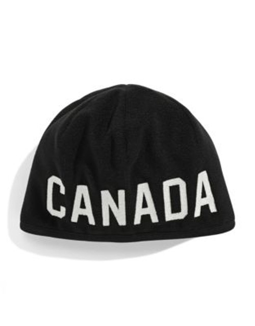 Olympic Collection Canada Fleece Beanie - BLACK