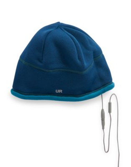 Ur Powered Two-Piece Fleece Audio Beanie Set - DEEP OASIS