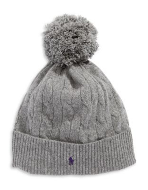 Polo Ralph Lauren Classic Wool-Cashmere Tuque - GREY HEATHER