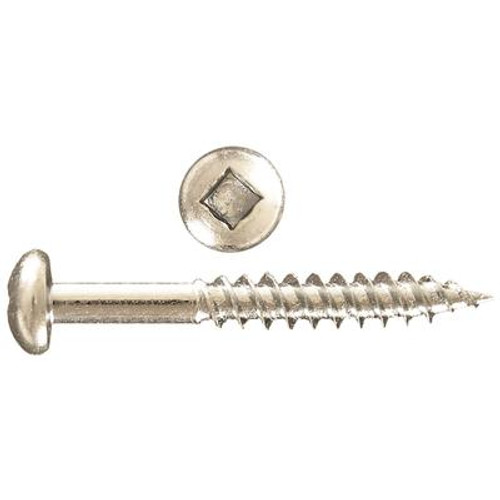 14x2-1/2 Rd Soc Wd Screws 9Pc