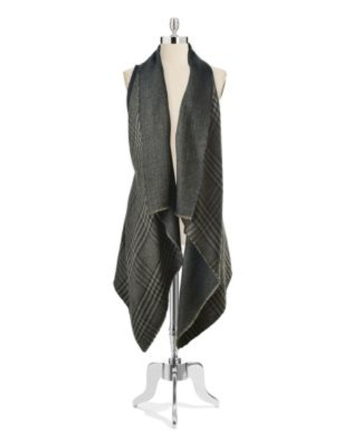 Vince Camuto Reversible Zig-Zag Scarf - ETERNAL NIGHT