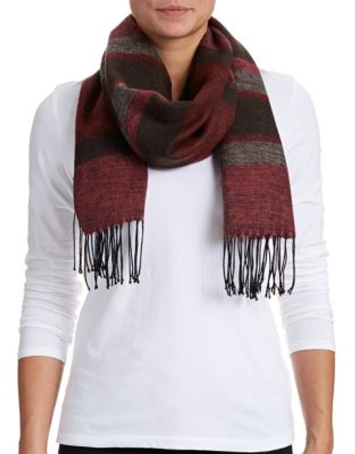 Echo Meadow Stripe Wrap - ROSE