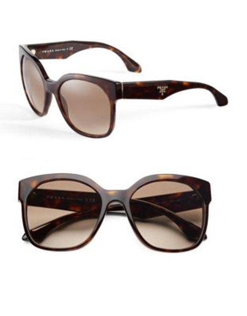 Prada Ombre Wayfarer 57mm Sunglasses - HAVANA
