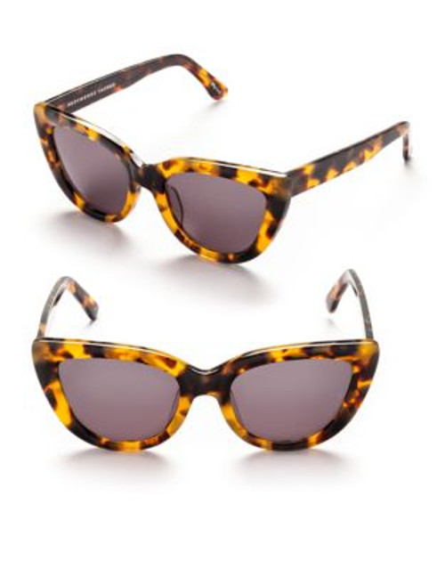 Sunday Somewhere Laura 54mm Cat-Eye Sunglasses - MARBLE TORTOISE