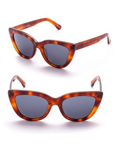 Sunday Somewhere Laura 54mm Cat-Eye Sunglasses - CHOCOLATE TORTOISE