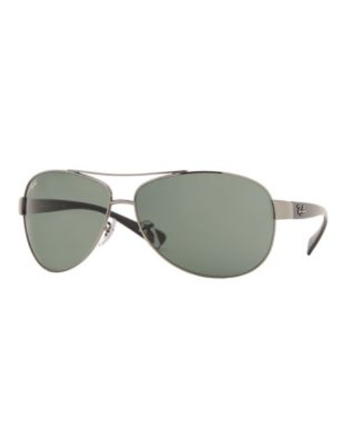 Ray-Ban Oval Aviator - GUNMETAL (004/13) - 63 MM