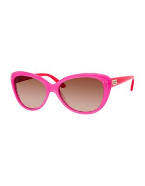 Kate Spade New York Angelique Sunglasses - PINK ORANGE