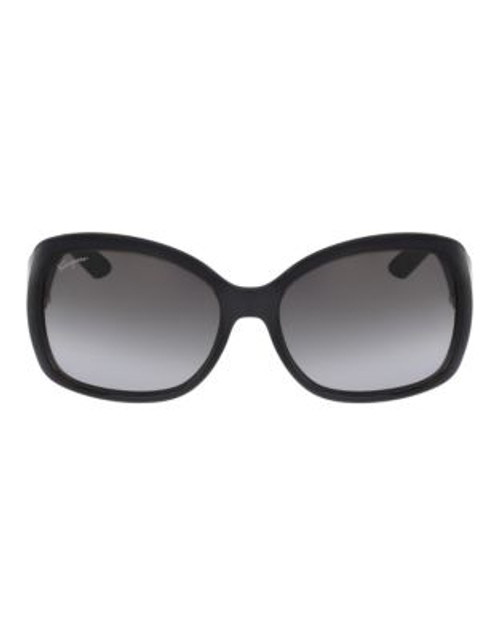 Ferragamo Square Sunglasses SF722S - BLACK