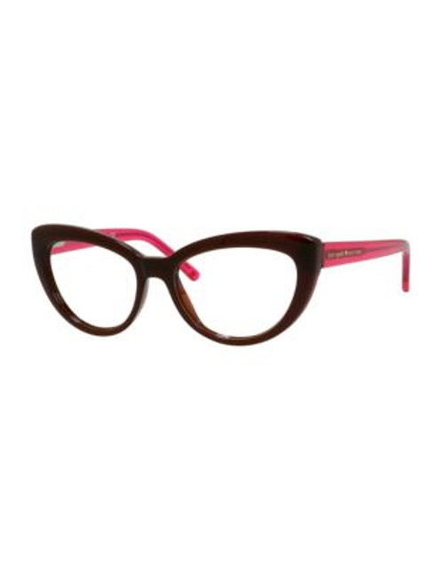 Kate Spade New York Cat's Eye Reading Glasses - BROWN - 1