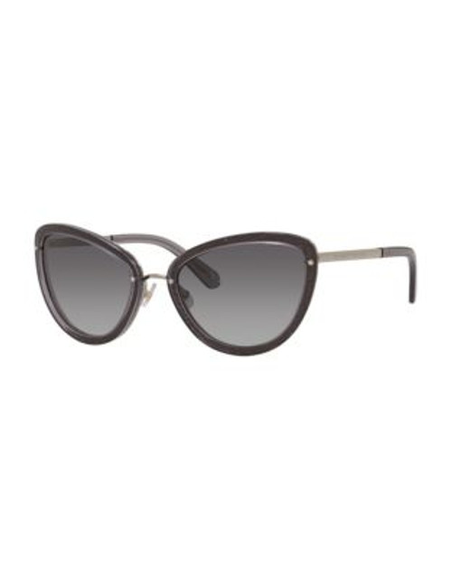 Kate Spade New York Cat Eye 57mm Sunglasses - GREY
