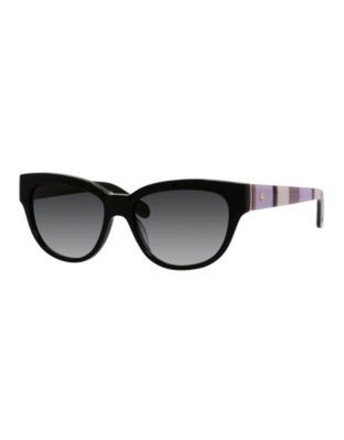 Kate Spade New York Aisha Sunglasses - BLACK