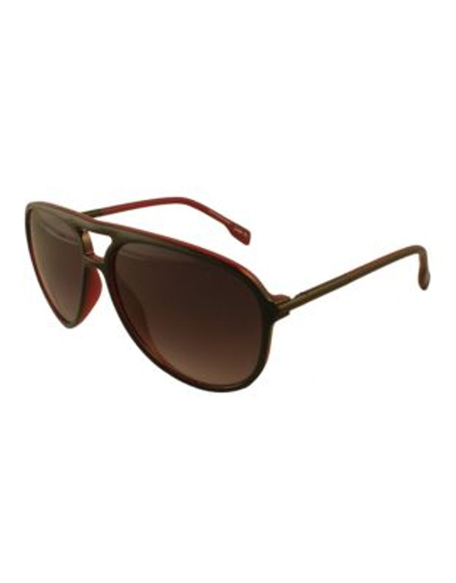 Jeanne Beker Non Metal Aviator - BLACK/PINK