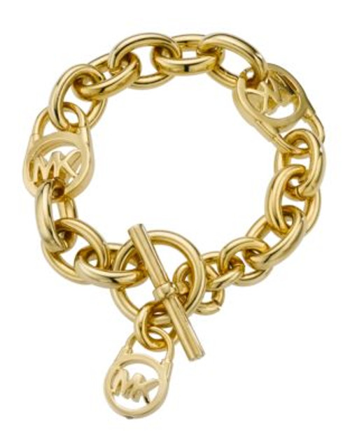 Michael Kors Toggle Link Bracelet - GOLD