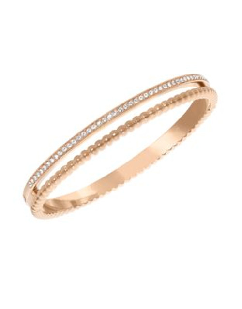 Swarovski Swarovski Crystal Click Bangle - ROSE GOLD