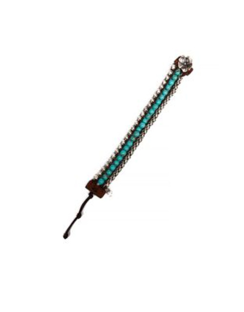 Lucky Brand Mixed Chain Turquoise Bracelet - TURQUOISE