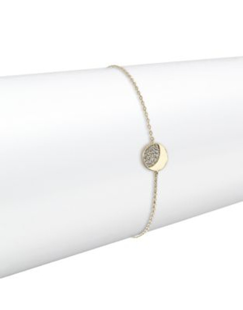 Nadri Pave Eclipse Bracelet - GOLD