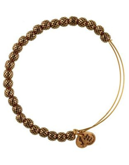 Alex And Ani Euphrates Beaded Bangle - GOLD