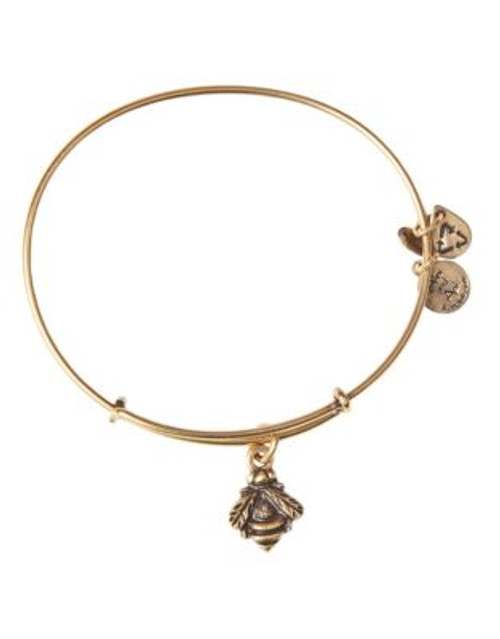 Alex And Ani Bumblebee Charm Bangle - GOLD