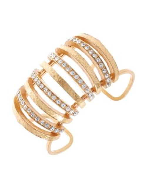 Gerard Yosca Open Stripe Cuff - GOLD