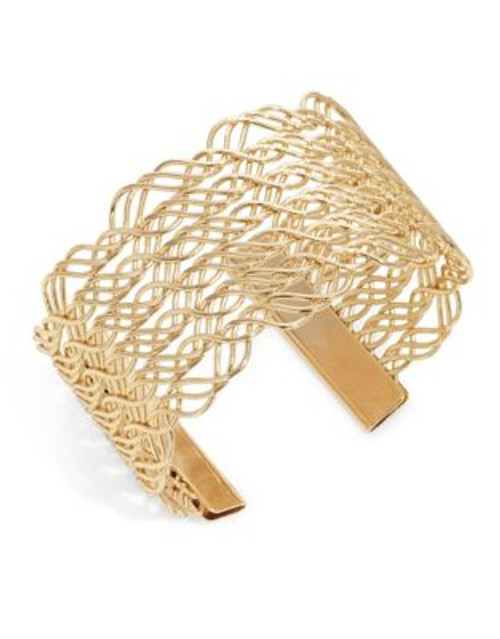 Expression Wavy Open Bracelet - GOLD