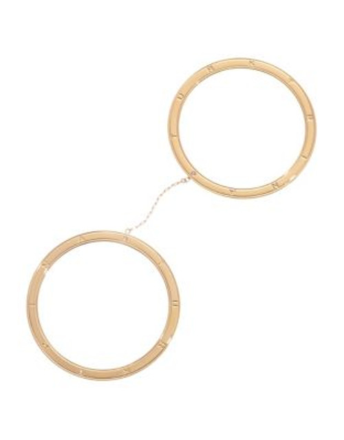 Trina Turk Linked Signature Bangle Bracelets - GOLD