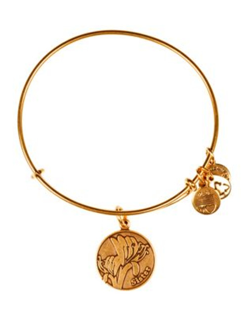 Alex And Ani Sister Charm Bangle - GOLD