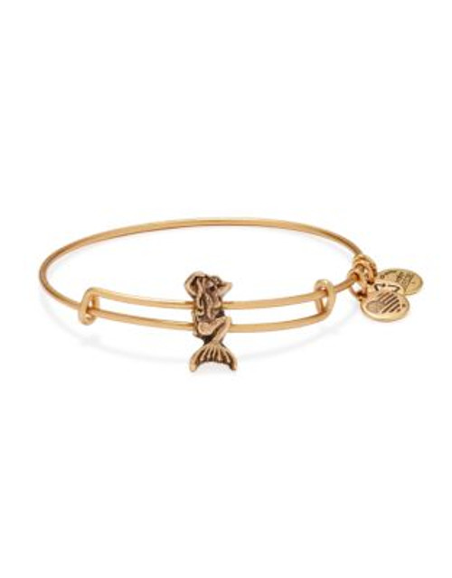 Alex And Ani Mermaid Slider Charm Bracelet - GOLD