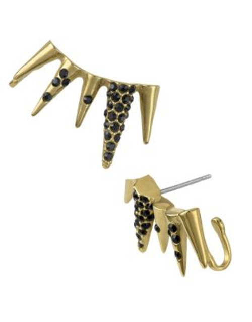 Sam Edelman Pave Spike Ear Cuff - BLACK