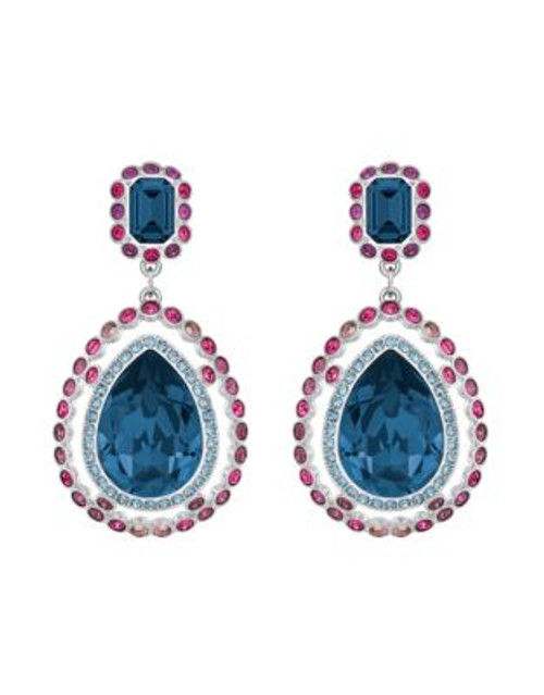 Swarovski Darling Teardrop Earrings - DARK MULTI