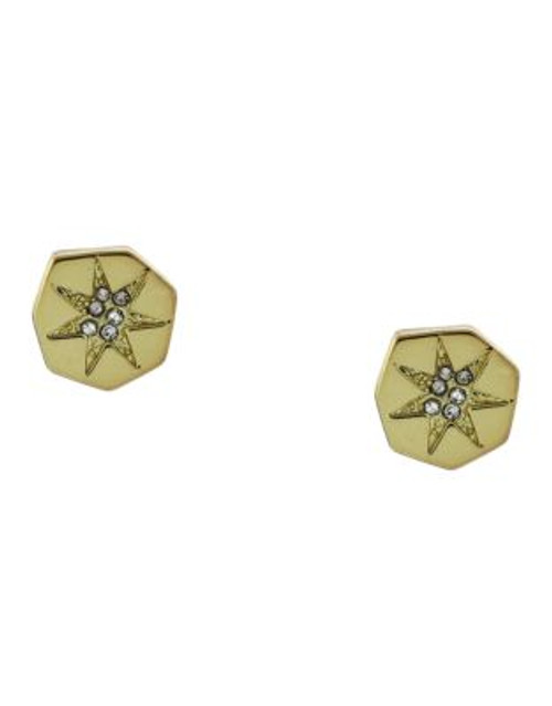 Vince Camuto Polygonal Star Stud Earrings - GOLD