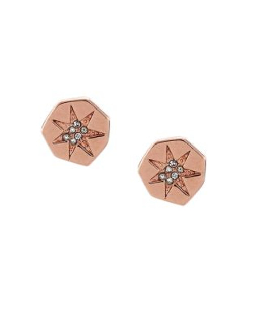 Vince Camuto Polygonal Star Stud Earrings - ROSE GOLD