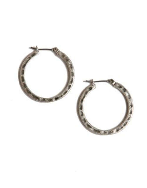 Lucky Brand Small Round Hoop Earrings - SILVER