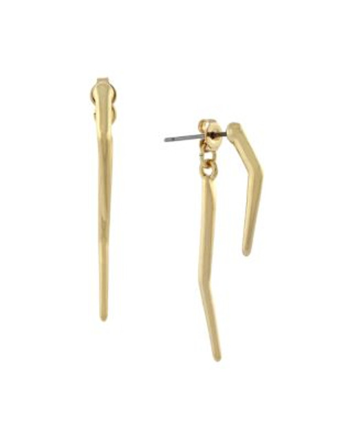 Bcbgeneration Front-To-Back Organic Earrings - GOLD