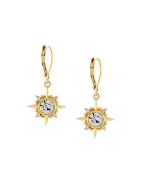 Louise Et Cie Starburst Drop Earrings - GOLD