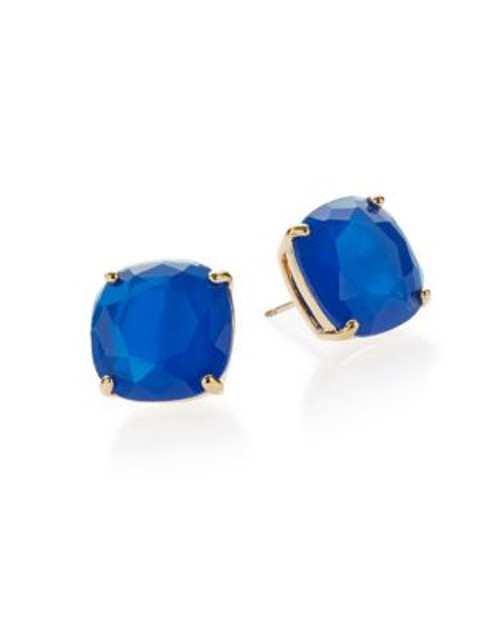 Kate Spade New York Small Square Stud Earrings - BLUE