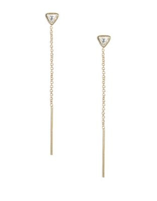Vince Camuto Pull Through Threaded Earring - GOLD