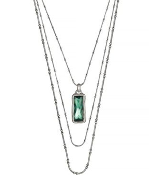 Uno De 50 Aurora Borealis Neckalace - GREEN