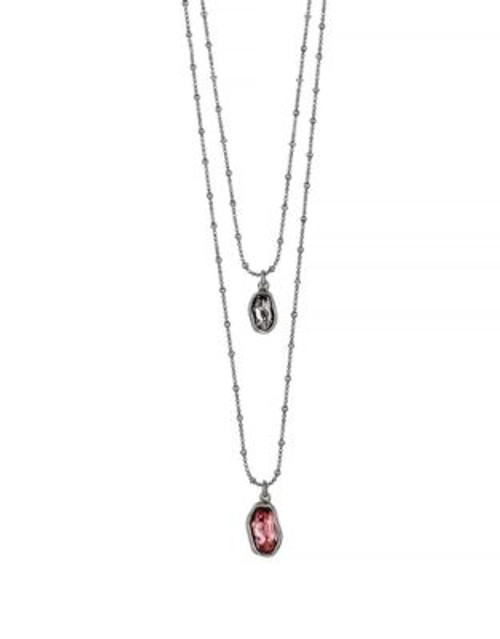 Uno De 50 On Tip Toes Necklace - PINK