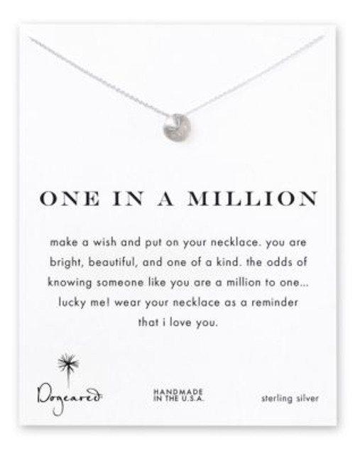 Dogeared Reminder Collection Pendant Necklace - SILVER